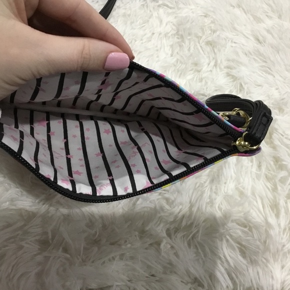 Betsey Johnson Bags Betsy Johnson Double Kitch Confetti Crossbody Bag